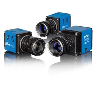 Pco.Edge 4.2 Bi Uv Camera 2048 X 2048 Pixel, Mono, Usb3.1 C & F Mount Lens Adapters And 2M Usb Cable